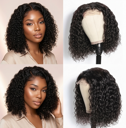 LuxeCurl™ Glueless Natural Lace Wig